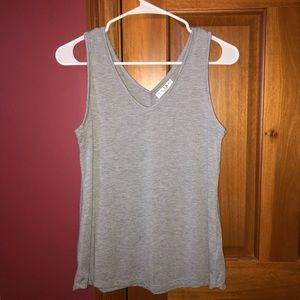 Plain Gray Tank